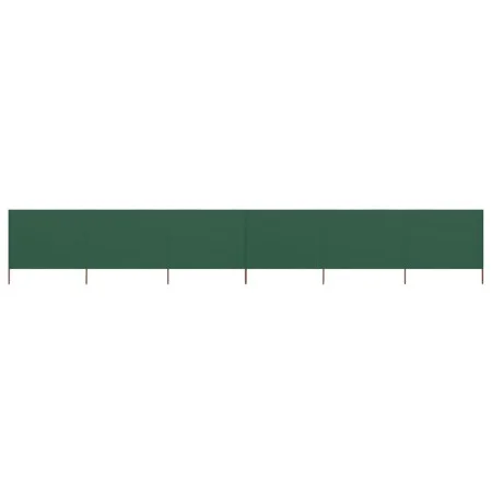 6-teiliger Strandschutz grüner Stoff 800x160 cm von vidaXL, Sonnenschirme - Ref: Foro24-47181, Preis: 93,75 €, Rabatt: %