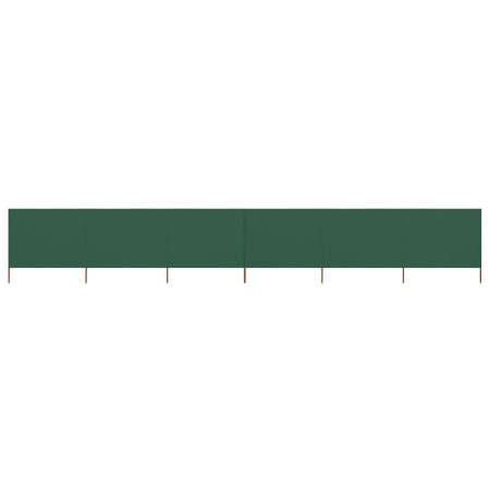 6-teiliger Strandschutz grüner Stoff 800x160 cm von vidaXL, Sonnenschirme - Ref: Foro24-47181, Preis: 101,05 €, Rabatt: %