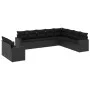 Set de sofás de jardín 10 pzas cojines ratán sintético negro by , Garden sets - Ref: Foro24-3219155, Price: 660,20 €, Discoun...