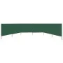 6-teiliger Strandschutz grüner Stoff 800x160 cm von vidaXL, Sonnenschirme - Ref: Foro24-47181, Preis: 93,75 €, Rabatt: %