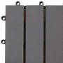 Terrace tiles 10 units acacia wood washed gray 30x30 cm by vidaXL, Floors and carpets - Ref: Foro24-46587, Price: 59,17 €, Di...