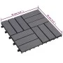 Terrace tiles 10 units acacia wood washed gray 30x30 cm by vidaXL, Floors and carpets - Ref: Foro24-46587, Price: 59,17 €, Di...