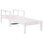 Massive Pinienholz-Liege in Weiß 199,5x62x55 cm von , Liegen - Ref: Foro24-832539, Preis: 100,74 €, Rabatt: %