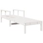 Massive Pinienholz-Liege in Weiß 199,5x62x55 cm von , Liegen - Ref: Foro24-832539, Preis: 101,70 €, Rabatt: %