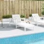 Massive Pinienholz-Liege in Weiß 199,5x62x55 cm von , Liegen - Ref: Foro24-832539, Preis: 100,74 €, Rabatt: %