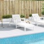 Massive Pinienholz-Liege in Weiß 199,5x62x55 cm von , Liegen - Ref: Foro24-832539, Preis: 101,70 €, Rabatt: %