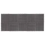 Terrassenplatten 10 Stück gewaschenes graues Akazienholz 30x30 cm von vidaXL, Böden und Teppiche - Ref: Foro24-46586, Preis: ...
