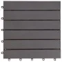 Terrassenplatten 10 Stück gewaschenes graues Akazienholz 30x30 cm von vidaXL, Böden und Teppiche - Ref: Foro24-46586, Preis: ...
