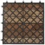 Terrassenplatten 10 Stück gewaschenes graues Akazienholz 30x30 cm von vidaXL, Böden und Teppiche - Ref: Foro24-46586, Preis: ...