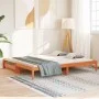 Sofá cama nido madera maciza de pino marrón cera 90x200 cm de , Camas y somieres - Ref: Foro24-844402, Precio: 131,83 €, Desc...