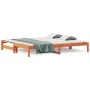 Sofá cama nido madera maciza de pino marrón cera 90x200 cm de , Camas y somieres - Ref: Foro24-844402, Precio: 131,83 €, Desc...