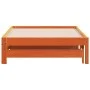 Sofá cama nido madera maciza de pino marrón cera 90x200 cm de , Camas y somieres - Ref: Foro24-844402, Precio: 131,83 €, Desc...