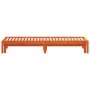 Sofá cama nido madera maciza de pino marrón cera 90x200 cm de , Camas y somieres - Ref: Foro24-844402, Precio: 131,83 €, Desc...