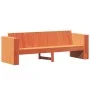 Juego de muebles jardín 2 pzas madera maciza pino marrón cera de , Conjuntos de jardín - Ref: Foro24-3216902, Precio: 468,67 ...