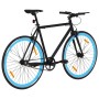 Schwarzes und blaues Fixed-Gear-Fahrrad 700c 55 cm. von , Fahrräder - Ref: Foro24-92259, Preis: 283,78 €, Rabatt: %