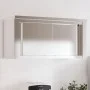 Wandschrank mit Schiebetüren aus Edelstahl für die Küche von , Lebensmittelbehälter - Ref: Foro24-376442, Preis: 166,53 €, Ra...