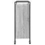 Carrito de cocina madera de ingeniería gris Sonoma 70x30x82 cm by , Kitchen and dining carts - Ref: Foro24-842319, Price: 59,...
