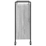 Carrito de cocina madera de ingeniería gris Sonoma 70x30x82 cm by , Kitchen and dining carts - Ref: Foro24-842319, Price: 62,...