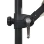 Cantilever parasol with LED lights and sand steel pole 250x250 cm by vidaXL, Umbrellas - Ref: Foro24-46992, Price: 98,84 €, D...