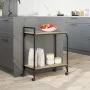 Carrito de cocina madera ingeniería roble Sonoma 60,5x31x72,5cm by , Kitchen and dining carts - Ref: Foro24-842367, Price: 45...