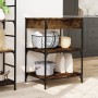 Carrito de cocina madera ingeniería roble ahumado 60x48x89,5 cm by , Kitchen and dining carts - Ref: Foro24-842373, Price: 81...