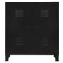 Baúl de almacenaje industrial acero negro 90x40x100 cm de vidaXL, Baúles de almacenamiento - Ref: Foro24-145356, Precio: 158,...