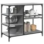 Carrito de cocina madera ingeniería gris Sonoma 100x45x89,5 cm by , Kitchen and dining carts - Ref: Foro24-842384, Price: 105...