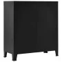 Baúl de almacenaje industrial acero negro 90x40x100 cm de vidaXL, Baúles de almacenamiento - Ref: Foro24-145356, Precio: 158,...