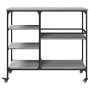 Carrito de cocina madera ingeniería gris Sonoma 100x45x89,5 cm by , Kitchen and dining carts - Ref: Foro24-842384, Price: 107...