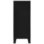 Baúl de almacenaje industrial acero negro 90x40x100 cm de vidaXL, Baúles de almacenamiento - Ref: Foro24-145356, Precio: 158,...