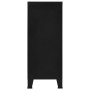 Industrieller Aufbewahrungskoffer aus schwarzem Stahl, 90 x 40 x 100 cm von vidaXL, Aufbewahrungskisten - Ref: Foro24-145356,...