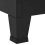 Baúl de almacenaje industrial acero negro 90x40x100 cm de vidaXL, Baúles de almacenamiento - Ref: Foro24-145356, Precio: 158,...