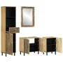 Conjunto de muebles de baño 4 piezas madera maciza de mango de , Muebles de baño - Ref: Foro24-3206315, Precio: 499,37 €, Des...
