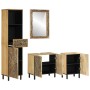 Conjunto de muebles de baño 4 piezas madera maciza de mango by , Bathroom furniture - Ref: Foro24-3206315, Price: 546,12 €, D...