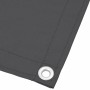 Pantalla de balcón 100% poliéster Oxford antracita 75x1000 cm by , Umbrellas - Ref: Foro24-4000048, Price: 38,07 €, Discount: %
