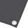 Pantalla de balcón 100% poliéster Oxford antracita 120x1000 cm by , Umbrellas - Ref: Foro24-4000062, Price: 47,26 €, Discount: %