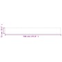 Pantalla de balcón 100% poliéster Oxford blanco 75x700 cm by , Umbrellas - Ref: Foro24-4000088, Price: 30,72 €, Discount: %