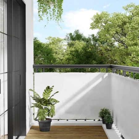 Pantalla de balcón 100% poliéster Oxford blanco 90x700 cm by , Umbrellas - Ref: Foro24-4000095, Price: 32,48 €, Discount: %