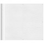 Pantalla de balcón 100% poliéster Oxford blanco 90x700 cm by , Umbrellas - Ref: Foro24-4000095, Price: 32,48 €, Discount: %