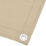 Pantalla de balcón 100% poliéster Oxford beige 120x700 cm by , Umbrellas - Ref: Foro24-4000186, Price: 35,43 €, Discount: %