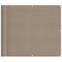 Pantalla de balcón 100% poliéster Oxford taupé 90x700 cm by , Umbrellas - Ref: Foro24-4000242, Price: 41,24 €, Discount: %