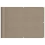 Pantalla de balcón 100% poliéster Oxford taupé 75x700 cm by , Umbrellas - Ref: Foro24-4000235, Price: 26,86 €, Discount: %