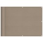 Pantalla de balcón 100% poliéster Oxford taupé 75x700 cm by , Umbrellas - Ref: Foro24-4000235, Price: 27,41 €, Discount: %