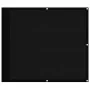 Pantalla de balcón 100% poliéster Oxford negro 90x1000 cm de , Sombrillas - Ref: Foro24-4000370, Precio: 40,49 €, Descuento: %