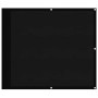 Pantalla de balcón 100% poliéster Oxford negro 90x1000 cm by , Umbrellas - Ref: Foro24-4000370, Price: 41,31 €, Discount: %