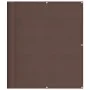 Pantalla de balcón 100% poliéster Oxford marrón 120x1000 cm by , Umbrellas - Ref: Foro24-4000398, Price: 44,04 €, Discount: %