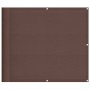 Pantalla de balcón 100% poliéster Oxford marrón 90x1000 cm by , Umbrellas - Ref: Foro24-4000391, Price: 41,45 €, Discount: %