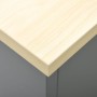 Banco de trabajo de acero negro 160x60x85 cm de vidaXL, Mesas de trabajo - Ref: Foro24-145347, Precio: 384,02 €, Descuento: %