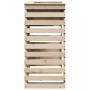 Mesa alta bar de jardín madera maciza de pino 113,5x50x103 cm by , Garden tables - Ref: Foro24-832530, Price: 150,71 €, Disco...