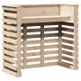 Mesa alta bar de jardín madera maciza de pino 113,5x50x103 cm by , Garden tables - Ref: Foro24-832530, Price: 143,18 €, Disco...